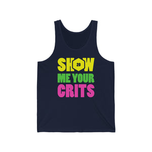 Show Me Your Crits - DND Tank Top