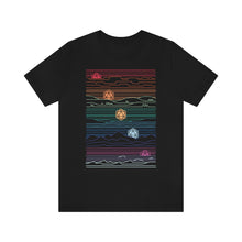 Load image into Gallery viewer, D20 Sunrise Sunset - DND T-Shirt