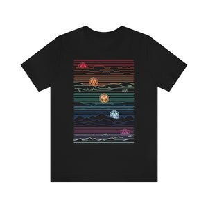 D20 Sunrise Sunset - DND T-Shirt