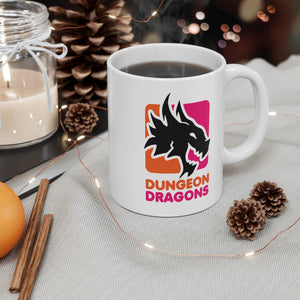 Dunkin' Dragons - Double Sided Mug