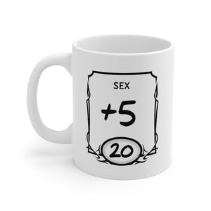 Sex +5 - Double Sided Mug