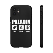 Load image into Gallery viewer, PALADIN Eat Sleep Smite - iPhone &amp; Samsung Tough Cases