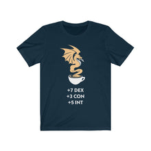Load image into Gallery viewer, Cup of Dragon Coffee - DND T-Shirt