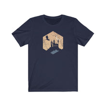 Load image into Gallery viewer, Crescent Moon Dragon Castle - DND T-Shirt