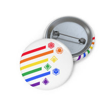 Load image into Gallery viewer, Dice Rainbow - Pin Button