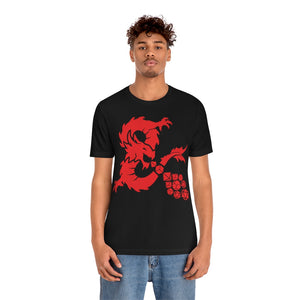 Ancient Dragon Red Dice- DND T-Shirt