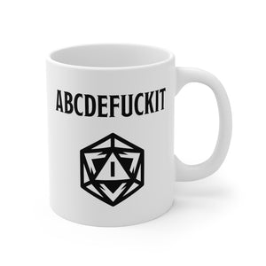 ABCDEFUCKIT NAT1 - Double Sided Mug