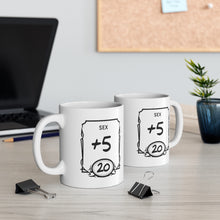 Load image into Gallery viewer, Sex +5 - Double Sided Mug