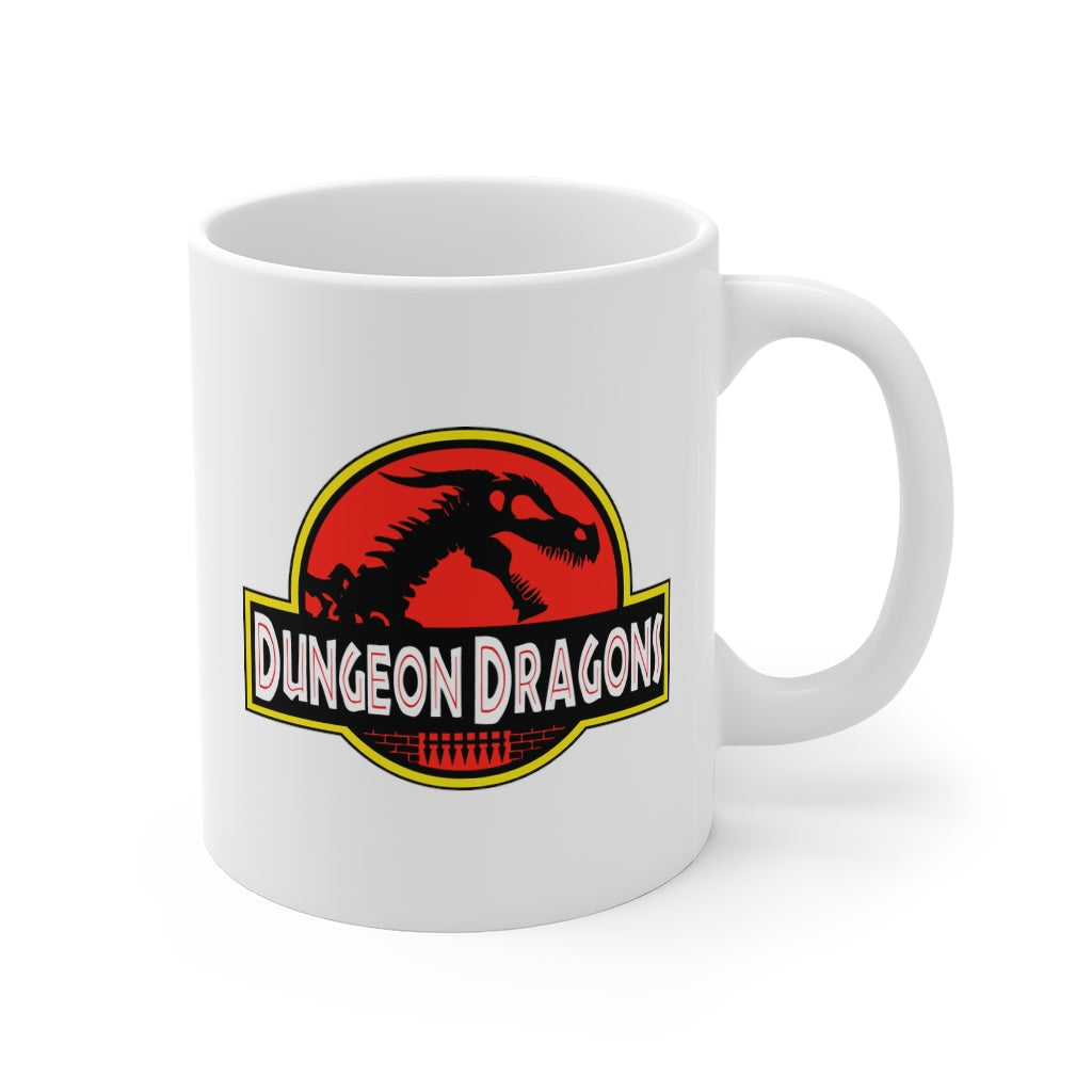Jurassic Dragons - Double Sided Mug