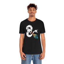 Load image into Gallery viewer, Ancient Dragon Retro Dice Flame - DND T-Shirt