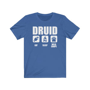 DRUID Eat Sleep Wild Shape - DND T-Shirt