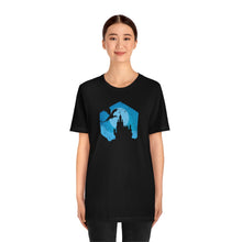 Load image into Gallery viewer, Blue Moon Dragon Castle - DND T-Shirt