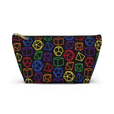 Rainbow Polyhedral - Dice Bag