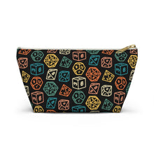 Load image into Gallery viewer, Retro Polyhedral Numbers - Dice Bag