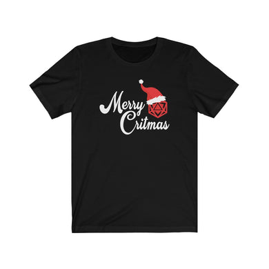 Merry Critmas D20 Santa - DND T-Shirt
