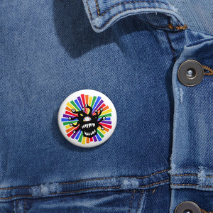 Tyrant Rainbow - Pin Button