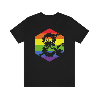 Ancient Dragon Rainbow D20 - DND T-Shirt
