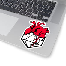 Load image into Gallery viewer, D20 Heart - Sticker