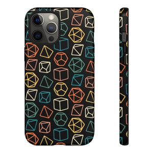 Retro Polyhedral - iPhone & Samsung Tough Cases