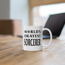 Load image into Gallery viewer, World&#39;s Okayest Sorcerer - Double Sided Mug