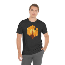 Load image into Gallery viewer, Sunset Spires Dragon Castle - Premium T-Shirt