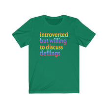Load image into Gallery viewer, Introverted but Tieflings - DND T-Shirt