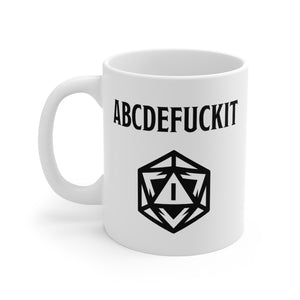 ABCDEFUCKIT NAT1 - Double Sided Mug