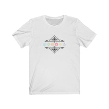 Load image into Gallery viewer, Polyhedral Dice Rainbow Icons - DND T-Shirt