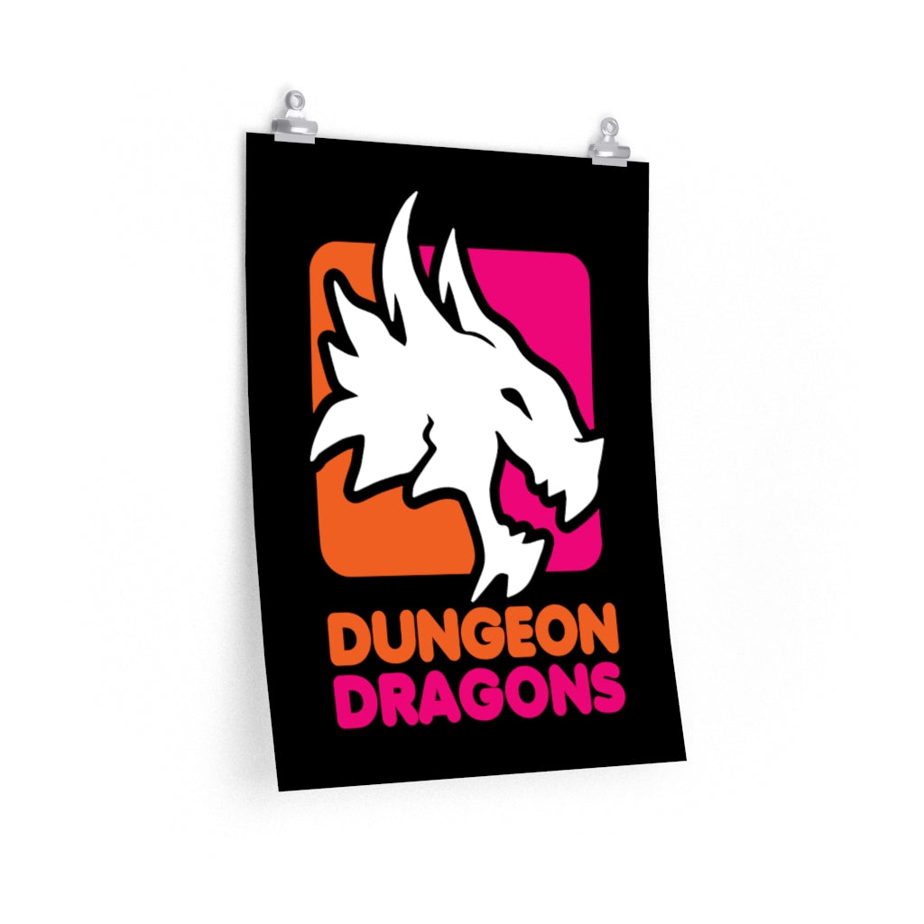Dunkin' Dragons - Poster