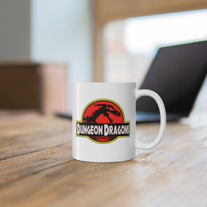 Jurassic Dragons - Double Sided Mug