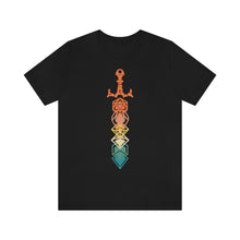 Load image into Gallery viewer, Retro Dice Sword - DND T-Shirt