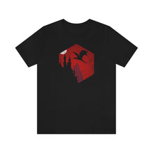 Load image into Gallery viewer, Blood Sky Dragon Castle - DND T-Shirt