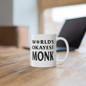 World's Okayest Monk - Double Sided Mug