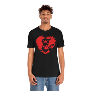 Ancient Dragon Red Heart - DND T-Shirt