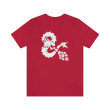 Load image into Gallery viewer, Ancient Dragon Dice Flame - DND T-Shirt